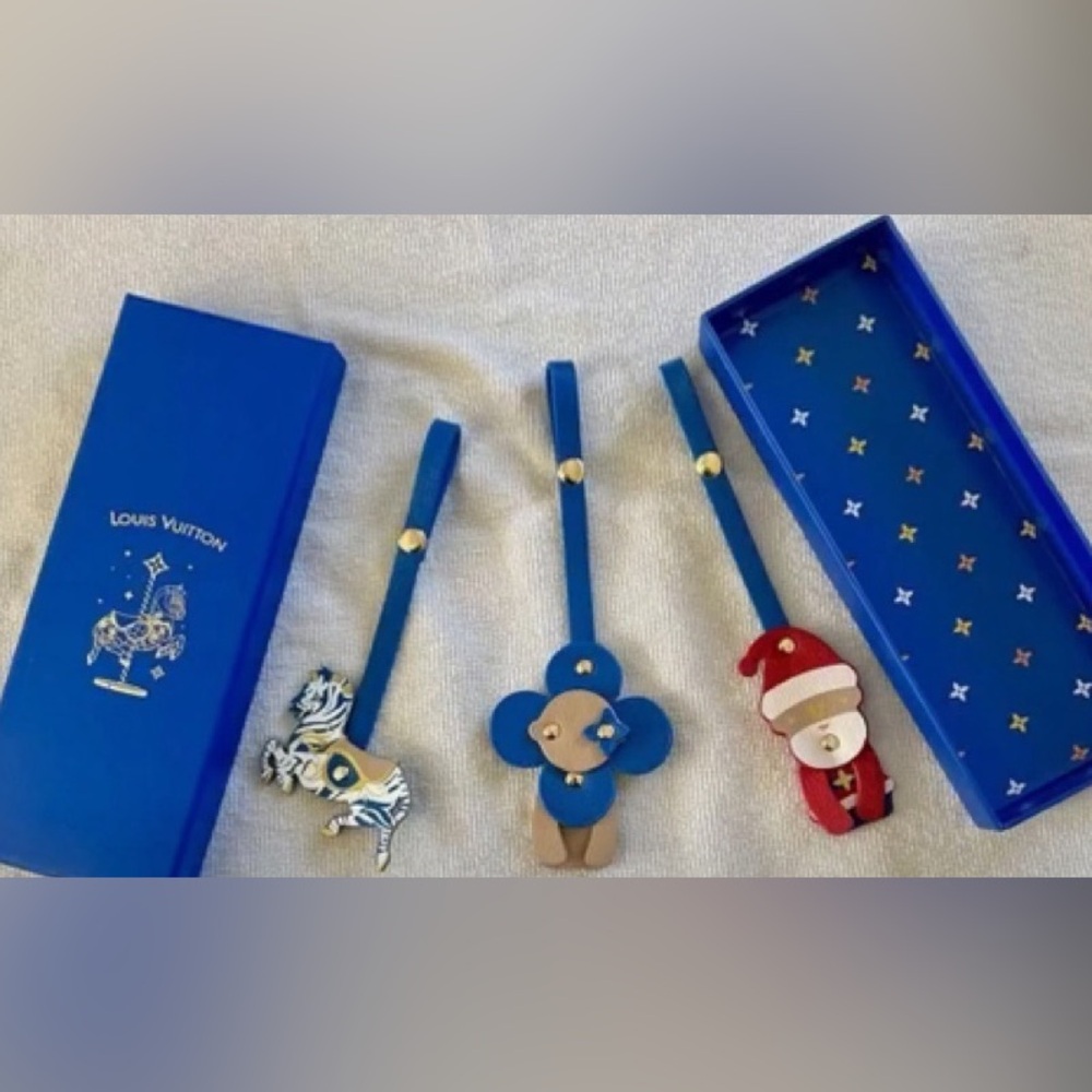 LV Holiday Carousel Ornament/ Bag Charms with Box ~ New